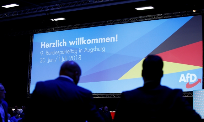 Almanya'nın ırkçı partisi AfD'ye protesto