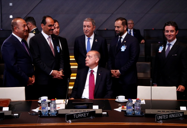 Cumhurbaşkanı Erdoğan NATO Zirvesi'nde