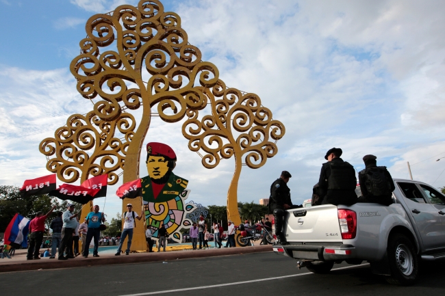 Nikaragua'da hükümet karşıtı protesto