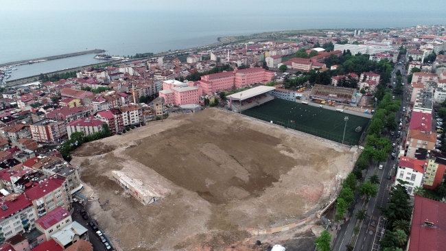 Eski statların bulunduğu alanlar 'Millet Bahçesi' olacak