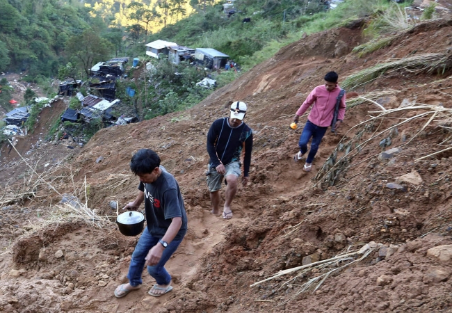 Filipinler'deki heyelanda ölü sayısı 46'ya yükseldi