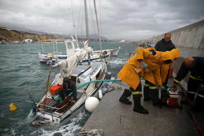 Yunanistan'da tropik fırtına