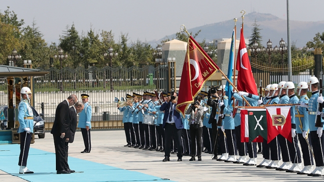 Kazakistan Cumhurbaşkanı Nazarbayev Türkiye'de