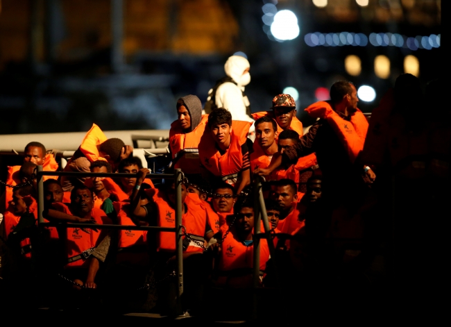 Akdeniz'de kurtarılan 97 düzensiz göçmen Malta'da