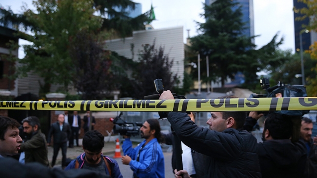 Ortak çalışma grubundaki Türk yetkililer başkonsoloslukta