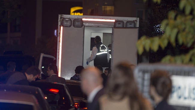 Ortak çalışma grubundaki Türk yetkililer başkonsoloslukta