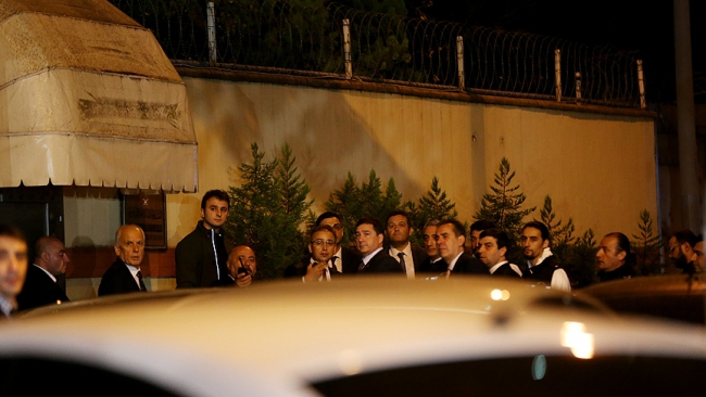 Ortak çalışma grubundaki Türk yetkililer başkonsoloslukta