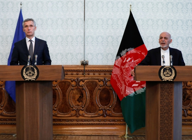 NATO Genel Sekreteri Stoltenberg'den sürpriz Afganistan ziyareti