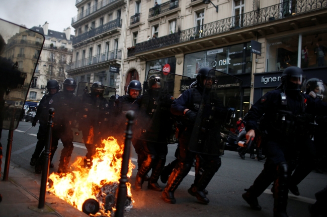 Fransa ekonomisinde "protesto" krizi