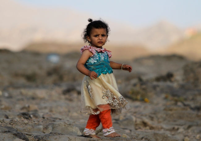 Yemen'de kıtlık en çok çocukları vuruyor