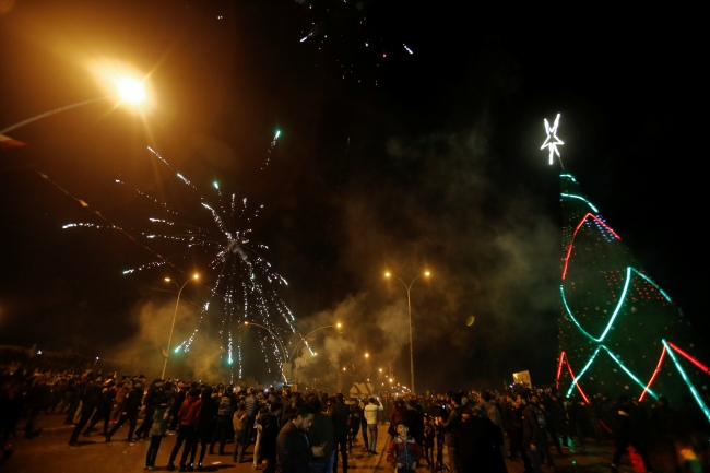 Irak'ta yılbaşı kutlamalarında 104 kişi yaralandı