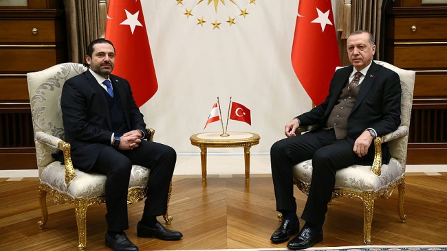 Cumhurbaşkanı Erdoğan Lübnan Başbakan'ı Hariri'yi kabul etti