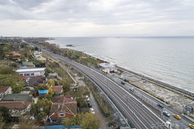 "Gebze-Halkalı" seferleri Mart'ta başlıyor