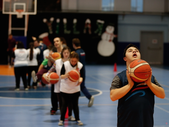 Down sendromlu gençlerin hayali Avrupa'da oynamak