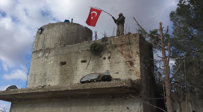 PYD/PKK'dan ele geçirilen Burseya Dağı'ndan ilk görüntüler