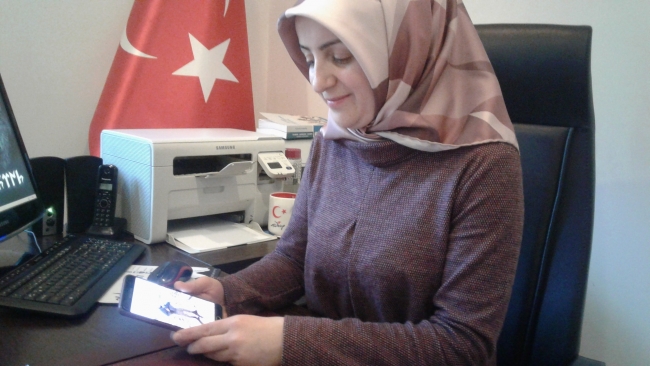 El Bab'ta görevde olan asker eşinin Sevgililer Günü’nü kutladı