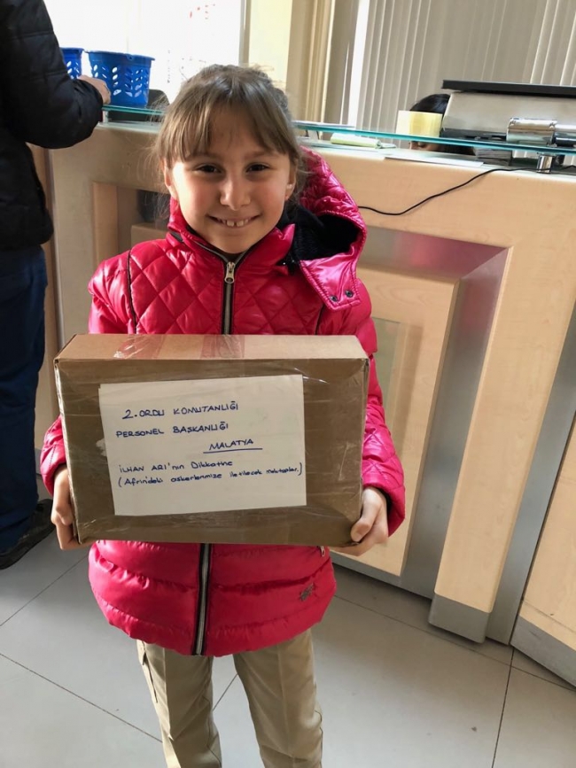 Konyalı miniklerden Mehmetçiğe destek