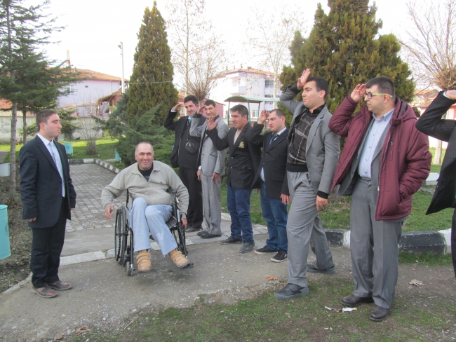 13 engelli genç askerlik başvurusu yaptı