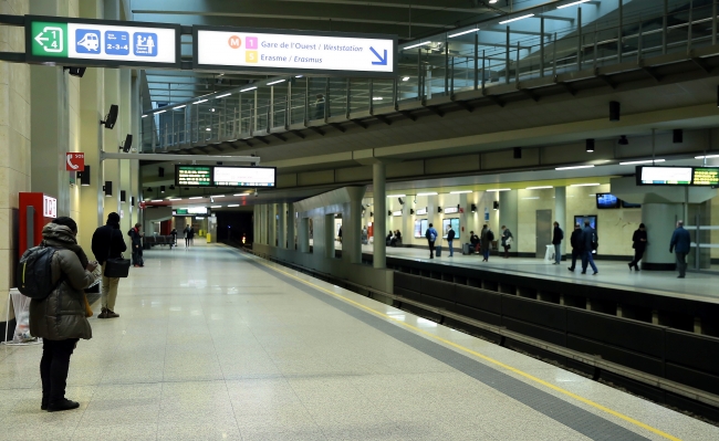 Brüksel'deki toplu taşıma grevi çileye dönüştü