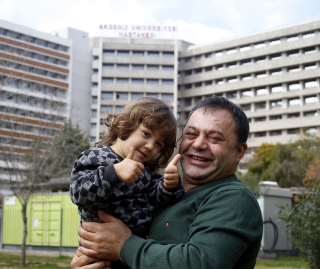 Poyraz bebek sağlığına kavuştu