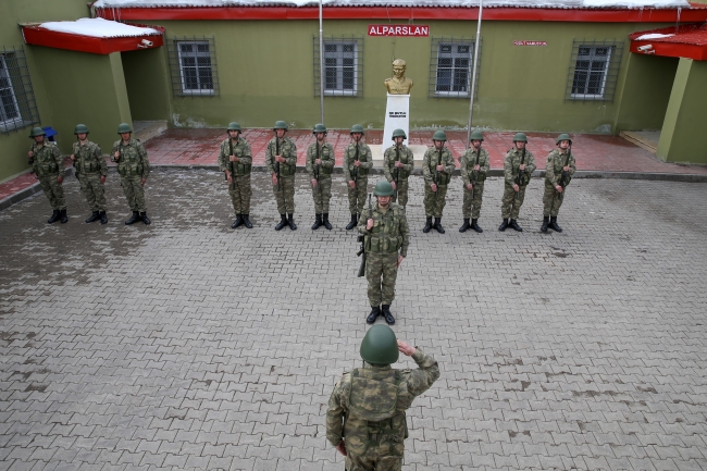 'Hudut kartalları' eksi 20 derecede vatan nöbetinde