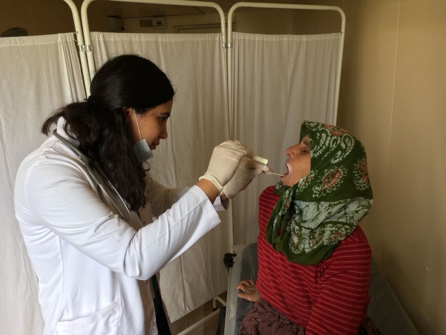 Afrinlilerin doktor ihtiyacına TSK çare oldu