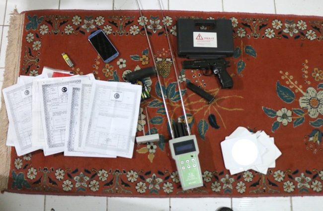 Aydın merkezli tefecilik ve tarihi eser operasyonu