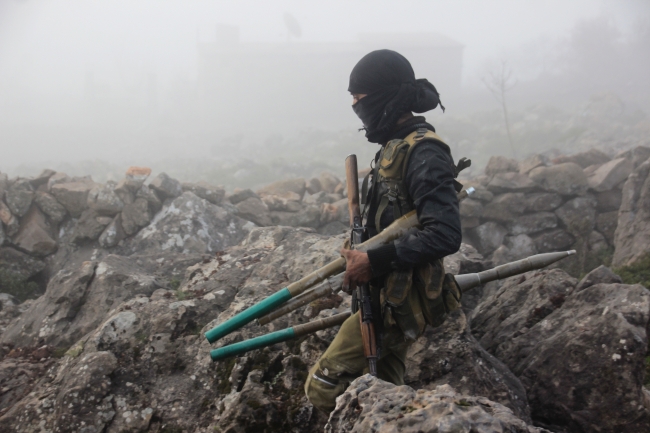 Raco'daki çatışma anbean görüntülendi