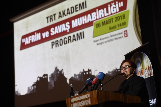 TRT Akademi ve HKÜ'den 'Afrin ve Savaş Muhabirliği' programı
