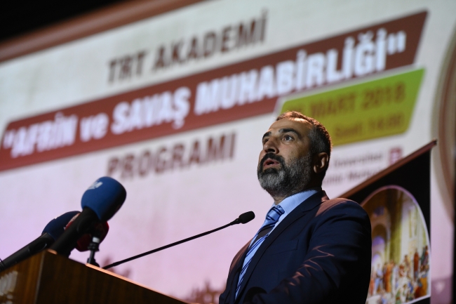 TRT Akademi ve HKÜ'den 'Afrin ve Savaş Muhabirliği' programı