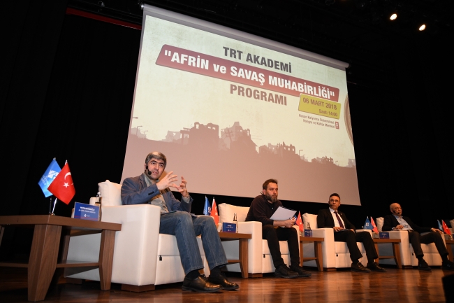 TRT Akademi ve HKÜ'den 'Afrin ve Savaş Muhabirliği' programı