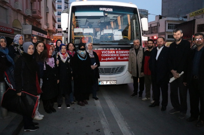 'Vicdan Konvoyu'na destek çığ gibi büyüyor
