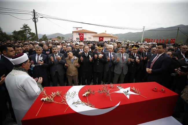 Afrin şehidi Fuat Demir, son yolculuğuna uğurlandı