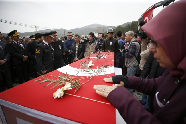 Afrin şehidi Fuat Demir, son yolculuğuna uğurlandı