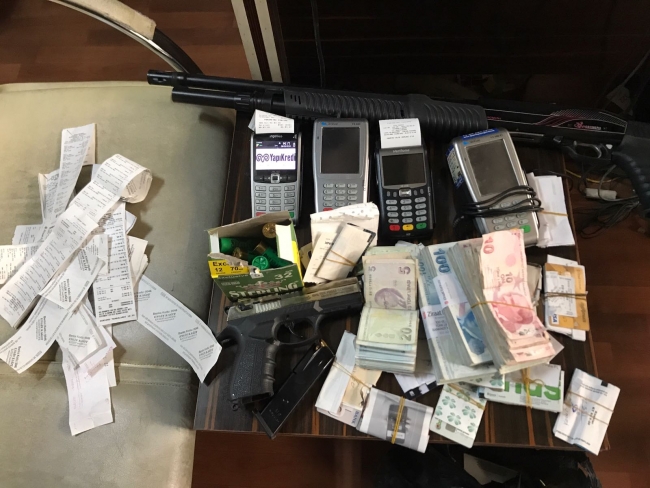 Ankara'da POS cihazı tefecilerine operasyon