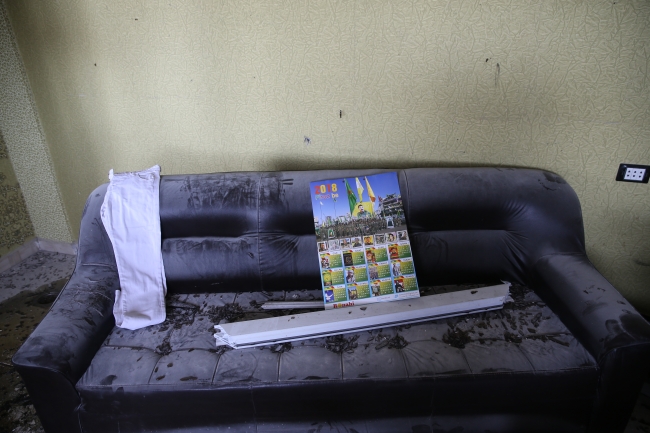 Afrin'de teröristler her yere patlayıcı tuzaklamış