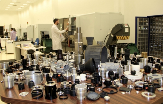 Sivas'ta üretilen dürbünler, Afrin'e gönderildi