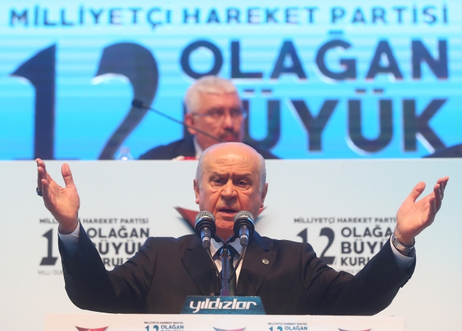 Devlet Bahçeli MHP genel başkanlığına yeniden seçildi