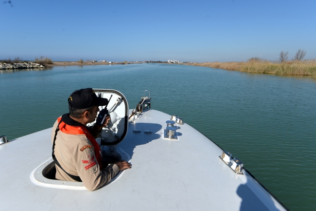 Mavi vatanın koruyucuları şimdi de nehirlerde