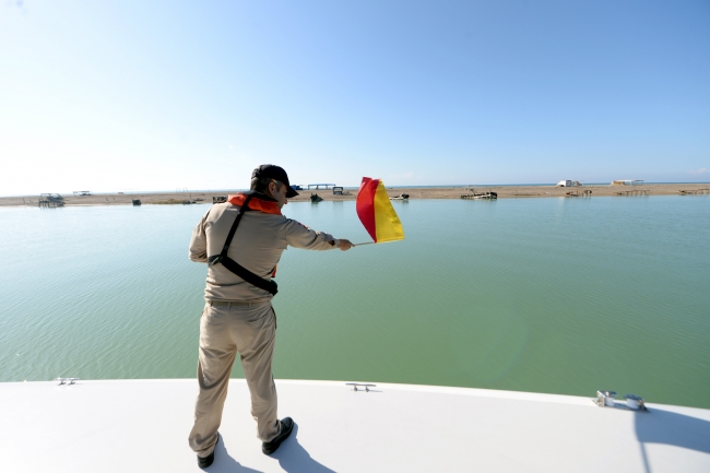Mavi vatanın koruyucuları şimdi de nehirlerde