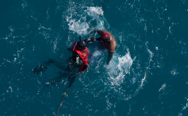 Mavi vatanın koruyucuları şimdi de nehirlerde