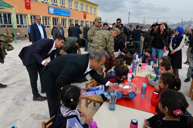 Şehit Ovacık hakimi Onur Alan'ın ismi ilkokula verildi