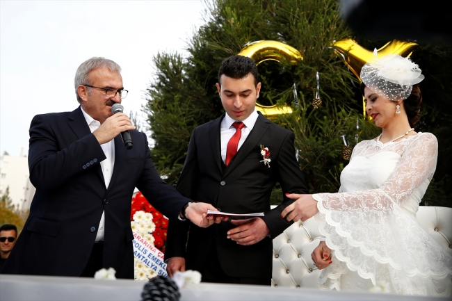 Polis memuru, kendisini kaza ile vuran meslektaşıyla evlendi