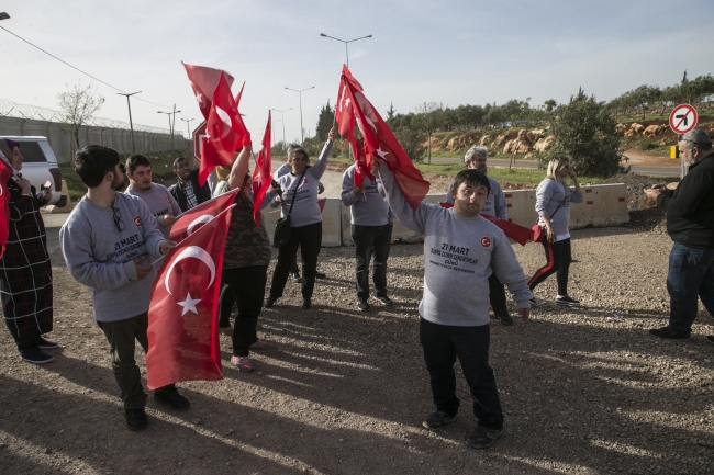 Down sendromlu çocuklardan Mehmetçiğe destek
