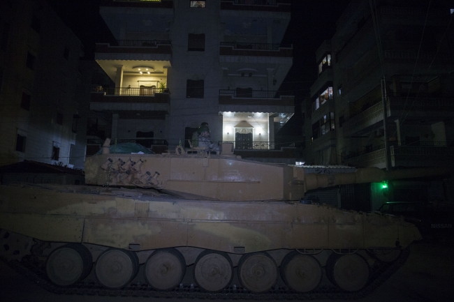 Mehmetçik'ten Afrin'de gece devriyesi
