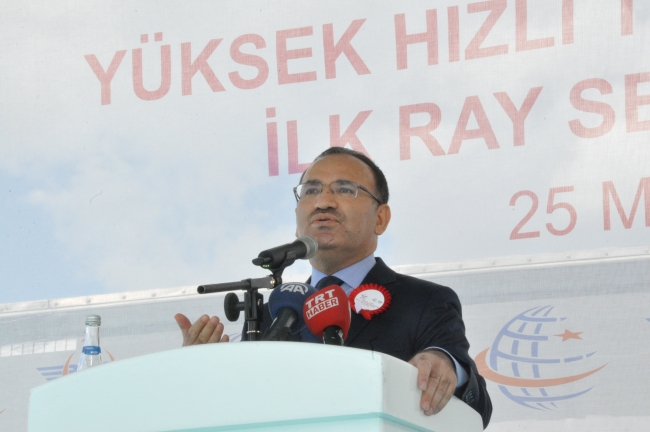 Ankara-Sivas YHT hattı ilk ray serimi yapıldı