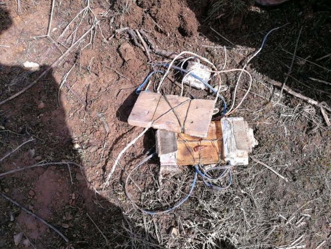 Hakkari'de 5 el yapımı patlayıcı imha edildi