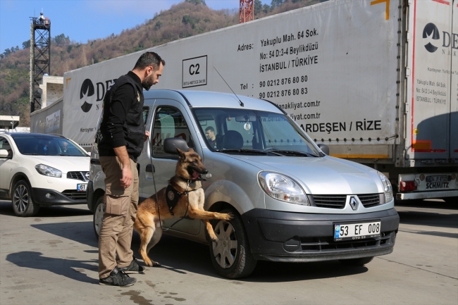 Sarp Sınır Kapısı'ndan kaçakçılara geçit verilmedi