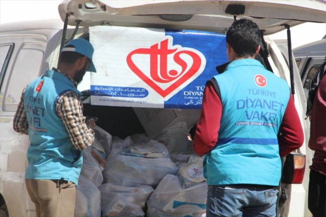 Türk Diyanet Vakfı'ndan Doğu Gutalı ailelere yardım