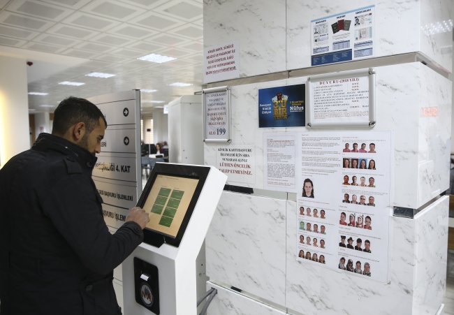 Pasaport ve ehliyet için nüfus müdürlüklerine 55 bin başvuru